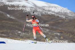09.03.2024, Soldier Hollow, United States of America (USA): Lena Haecki-Gross (SUI) - IBU World Cup Biathlon, relay women, Soldier Hollow (USA). www.nordicfocus.com. © Manzoni/NordicFocus. Every downloaded picture is fee-liable.