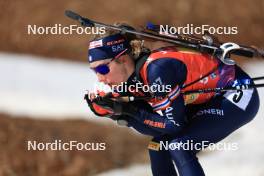 09.03.2024, Soldier Hollow, United States of America (USA): Michela Carrara (ITA) - IBU World Cup Biathlon, relay women, Soldier Hollow (USA). www.nordicfocus.com. © Manzoni/NordicFocus. Every downloaded picture is fee-liable.