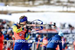 09.03.2024, Soldier Hollow, United States of America (USA): Anna Magnusson (SWE) - IBU World Cup Biathlon, relay women, Soldier Hollow (USA). www.nordicfocus.com. © Manzoni/NordicFocus. Every downloaded picture is fee-liable.
