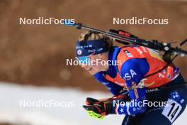 09.03.2024, Soldier Hollow, United States of America (USA): Margie Freed (USA) - IBU World Cup Biathlon, relay women, Soldier Hollow (USA). www.nordicfocus.com. © Manzoni/NordicFocus. Every downloaded picture is fee-liable.