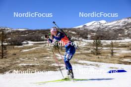 09.03.2024, Soldier Hollow, United States of America (USA): Suvi Minkkinen (FIN) - IBU World Cup Biathlon, relay women, Soldier Hollow (USA). www.nordicfocus.com. © Manzoni/NordicFocus. Every downloaded picture is fee-liable.