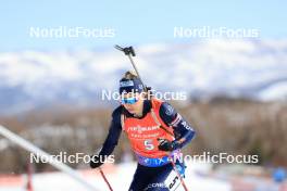 09.03.2024, Soldier Hollow, United States of America (USA): Samuela Comola (ITA) - IBU World Cup Biathlon, relay women, Soldier Hollow (USA). www.nordicfocus.com. © Manzoni/NordicFocus. Every downloaded picture is fee-liable.