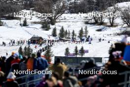 09.03.2024, Soldier Hollow, United States of America (USA): Feature: Track atmosphere  - IBU World Cup Biathlon, relay women, Soldier Hollow (USA). www.nordicfocus.com. © Manzoni/NordicFocus. Every downloaded picture is fee-liable.