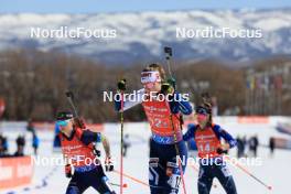 09.03.2024, Soldier Hollow, United States of America (USA): Suvi Minkkinen (FIN) - IBU World Cup Biathlon, relay women, Soldier Hollow (USA). www.nordicfocus.com. © Manzoni/NordicFocus. Every downloaded picture is fee-liable.