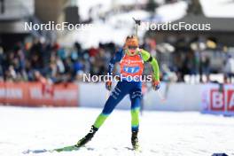 09.03.2024, Soldier Hollow, United States of America (USA): Anamarija Lampic (SLO) - IBU World Cup Biathlon, relay women, Soldier Hollow (USA). www.nordicfocus.com. © Manzoni/NordicFocus. Every downloaded picture is fee-liable.