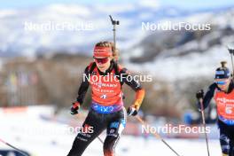 09.03.2024, Soldier Hollow, United States of America (USA): Janina Hettich-Walz (GER) - IBU World Cup Biathlon, relay women, Soldier Hollow (USA). www.nordicfocus.com. © Manzoni/NordicFocus. Every downloaded picture is fee-liable.