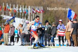 09.03.2024, Soldier Hollow, United States of America (USA): Niklas Hartweg (SUI) - IBU World Cup Biathlon, sprint men, Soldier Hollow (USA). www.nordicfocus.com. © Manzoni/NordicFocus. Every downloaded picture is fee-liable.