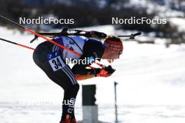 09.03.2024, Soldier Hollow, United States of America (USA): Benedikt Doll (GER) - IBU World Cup Biathlon, sprint men, Soldier Hollow (USA). www.nordicfocus.com. © Manzoni/NordicFocus. Every downloaded picture is fee-liable.