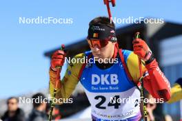 09.03.2024, Soldier Hollow, United States of America (USA): Florent Claude (BEL) - IBU World Cup Biathlon, sprint men, Soldier Hollow (USA). www.nordicfocus.com. © Manzoni/NordicFocus. Every downloaded picture is fee-liable.