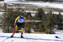 09.03.2024, Soldier Hollow, United States of America (USA): Cesar Beauvais (BEL) - IBU World Cup Biathlon, sprint men, Soldier Hollow (USA). www.nordicfocus.com. © Manzoni/NordicFocus. Every downloaded picture is fee-liable.