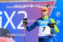 09.03.2024, Soldier Hollow, United States of America (USA): Jakov Fak (SLO) - IBU World Cup Biathlon, sprint men, Soldier Hollow (USA). www.nordicfocus.com. © Manzoni/NordicFocus. Every downloaded picture is fee-liable.