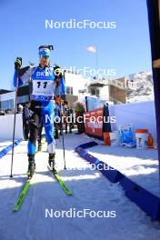 09.03.2024, Soldier Hollow, United States of America (USA): Rene Zahkna (EST) - IBU World Cup Biathlon, sprint men, Soldier Hollow (USA). www.nordicfocus.com. © Manzoni/NordicFocus. Every downloaded picture is fee-liable.