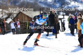 09.03.2024, Soldier Hollow, United States of America (USA): Justus Strelow (GER) - IBU World Cup Biathlon, sprint men, Soldier Hollow (USA). www.nordicfocus.com. © Manzoni/NordicFocus. Every downloaded picture is fee-liable.