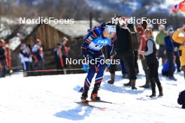09.03.2024, Soldier Hollow, United States of America (USA): Fabien Claude (FRA) - IBU World Cup Biathlon, sprint men, Soldier Hollow (USA). www.nordicfocus.com. © Manzoni/NordicFocus. Every downloaded picture is fee-liable.