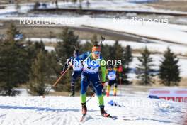 09.03.2024, Soldier Hollow, United States of America (USA): Miha Dovzan (SLO) - IBU World Cup Biathlon, sprint men, Soldier Hollow (USA). www.nordicfocus.com. © Manzoni/NordicFocus. Every downloaded picture is fee-liable.