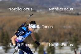 09.03.2024, Soldier Hollow, United States of America (USA): Eric Perrot (FRA) - IBU World Cup Biathlon, sprint men, Soldier Hollow (USA). www.nordicfocus.com. © Manzoni/NordicFocus. Every downloaded picture is fee-liable.