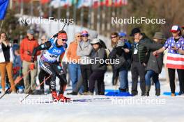 09.03.2024, Soldier Hollow, United States of America (USA): Benedikt Doll (GER) - IBU World Cup Biathlon, sprint men, Soldier Hollow (USA). www.nordicfocus.com. © Manzoni/NordicFocus. Every downloaded picture is fee-liable.