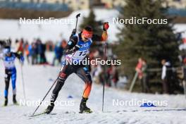 09.03.2024, Soldier Hollow, United States of America (USA): Philipp Nawrath (GER) - IBU World Cup Biathlon, sprint men, Soldier Hollow (USA). www.nordicfocus.com. © Manzoni/NordicFocus. Every downloaded picture is fee-liable.