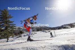 09.03.2024, Soldier Hollow, United States of America (USA): Timofei Lapshin (KOR) - IBU World Cup Biathlon, sprint men, Soldier Hollow (USA). www.nordicfocus.com. © Manzoni/NordicFocus. Every downloaded picture is fee-liable.