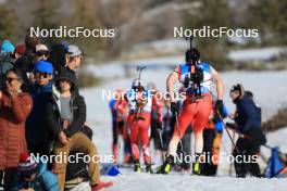 09.03.2024, Soldier Hollow, United States of America (USA): Niklas Hartweg (SUI) - IBU World Cup Biathlon, sprint men, Soldier Hollow (USA). www.nordicfocus.com. © Manzoni/NordicFocus. Every downloaded picture is fee-liable.