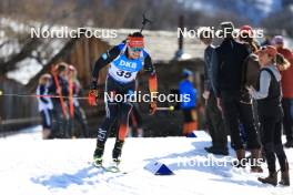 09.03.2024, Soldier Hollow, United States of America (USA): Philipp Horn (GER) - IBU World Cup Biathlon, sprint men, Soldier Hollow (USA). www.nordicfocus.com. © Manzoni/NordicFocus. Every downloaded picture is fee-liable.