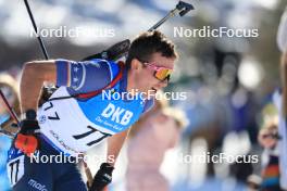 09.03.2024, Soldier Hollow, United States of America (USA): Jake Brown (USA) - IBU World Cup Biathlon, sprint men, Soldier Hollow (USA). www.nordicfocus.com. © Manzoni/NordicFocus. Every downloaded picture is fee-liable.