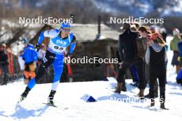 09.03.2024, Soldier Hollow, United States of America (USA): Raido Raenkel (EST) - IBU World Cup Biathlon, sprint men, Soldier Hollow (USA). www.nordicfocus.com. © Manzoni/NordicFocus. Every downloaded picture is fee-liable.