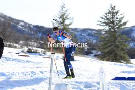 09.03.2024, Soldier Hollow, United States of America (USA): Maxime Germain (USA) - IBU World Cup Biathlon, sprint men, Soldier Hollow (USA). www.nordicfocus.com. © Manzoni/NordicFocus. Every downloaded picture is fee-liable.