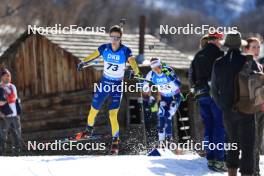 09.03.2024, Soldier Hollow, United States of America (USA): Anton Ivarsson (SWE) - IBU World Cup Biathlon, sprint men, Soldier Hollow (USA). www.nordicfocus.com. © Manzoni/NordicFocus. Every downloaded picture is fee-liable.