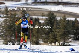 09.03.2024, Soldier Hollow, United States of America (USA): Cesar Beauvais (BEL) - IBU World Cup Biathlon, sprint men, Soldier Hollow (USA). www.nordicfocus.com. © Manzoni/NordicFocus. Every downloaded picture is fee-liable.