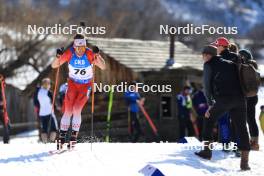 09.03.2024, Soldier Hollow, United States of America (USA): Christian Gow (CAN) - IBU World Cup Biathlon, sprint men, Soldier Hollow (USA). www.nordicfocus.com. © Manzoni/NordicFocus. Every downloaded picture is fee-liable.