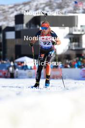 08.03.2024, Soldier Hollow, United States of America (USA): Julia Kink (GER) - IBU World Cup Biathlon, sprint women, Soldier Hollow (USA). www.nordicfocus.com. © Manzoni/NordicFocus. Every downloaded picture is fee-liable.
