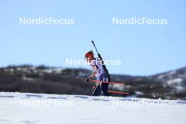 08.03.2024, Soldier Hollow, United States of America (USA): Ekaterina Avvakumova (KOR) - IBU World Cup Biathlon, sprint women, Soldier Hollow (USA). www.nordicfocus.com. © Manzoni/NordicFocus. Every downloaded picture is fee-liable.