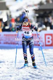08.03.2024, Soldier Hollow, United States of America (USA): Gilonne Guigonnat (FRA) - IBU World Cup Biathlon, sprint women, Soldier Hollow (USA). www.nordicfocus.com. © Manzoni/NordicFocus. Every downloaded picture is fee-liable.
