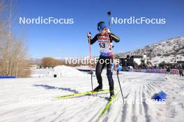 08.03.2024, Soldier Hollow, United States of America (USA): Elena Chirkova (ROU) - IBU World Cup Biathlon, sprint women, Soldier Hollow (USA). www.nordicfocus.com. © Manzoni/NordicFocus. Every downloaded picture is fee-liable.