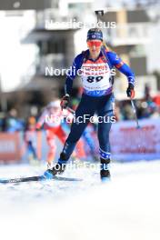 08.03.2024, Soldier Hollow, United States of America (USA): Kelsey Joan Dickinson (USA) - IBU World Cup Biathlon, sprint women, Soldier Hollow (USA). www.nordicfocus.com. © Manzoni/NordicFocus. Every downloaded picture is fee-liable.
