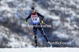 08.03.2024, Soldier Hollow, United States of America (USA): Lisa Vittozzi (ITA) - IBU World Cup Biathlon, sprint women, Soldier Hollow (USA). www.nordicfocus.com. © Manzoni/NordicFocus. Every downloaded picture is fee-liable.