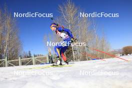 08.03.2024, Soldier Hollow, United States of America (USA): Andreea Mezdrea (ROU) - IBU World Cup Biathlon, sprint women, Soldier Hollow (USA). www.nordicfocus.com. © Manzoni/NordicFocus. Every downloaded picture is fee-liable.