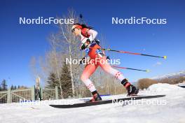 08.03.2024, Soldier Hollow, United States of America (USA): Emily Dickson (CAN) - IBU World Cup Biathlon, sprint women, Soldier Hollow (USA). www.nordicfocus.com. © Manzoni/NordicFocus. Every downloaded picture is fee-liable.