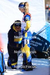 08.03.2024, Soldier Hollow, United States of America (USA): Mona Brorsson (SWE) - IBU World Cup Biathlon, sprint women, Soldier Hollow (USA). www.nordicfocus.com. © Manzoni/NordicFocus. Every downloaded picture is fee-liable.