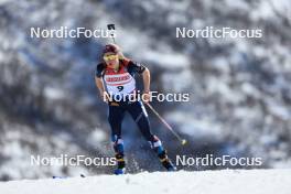 08.03.2024, Soldier Hollow, United States of America (USA): Juni Arnekleiv (NOR) - IBU World Cup Biathlon, sprint women, Soldier Hollow (USA). www.nordicfocus.com. © Manzoni/NordicFocus. Every downloaded picture is fee-liable.