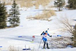 08.03.2024, Soldier Hollow, United States of America (USA): Anastasia Tolmacheva (ROU) - IBU World Cup Biathlon, sprint women, Soldier Hollow (USA). www.nordicfocus.com. © Manzoni/NordicFocus. Every downloaded picture is fee-liable.