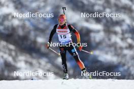 08.03.2024, Soldier Hollow, United States of America (USA): Sophia Schneider (GER) - IBU World Cup Biathlon, sprint women, Soldier Hollow (USA). www.nordicfocus.com. © Manzoni/NordicFocus. Every downloaded picture is fee-liable.