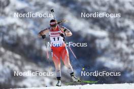 08.03.2024, Soldier Hollow, United States of America (USA): Lena Haecki-Gross (SUI) - IBU World Cup Biathlon, sprint women, Soldier Hollow (USA). www.nordicfocus.com. © Manzoni/NordicFocus. Every downloaded picture is fee-liable.