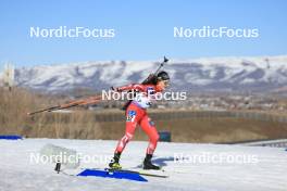 08.03.2024, Soldier Hollow, United States of America (USA): Anna Juppe (AUT) - IBU World Cup Biathlon, sprint women, Soldier Hollow (USA). www.nordicfocus.com. © Manzoni/NordicFocus. Every downloaded picture is fee-liable.