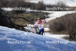 08.03.2024, Soldier Hollow, United States of America (USA): Ekaterina Avvakumova (KOR) - IBU World Cup Biathlon, sprint women, Soldier Hollow (USA). www.nordicfocus.com. © Manzoni/NordicFocus. Every downloaded picture is fee-liable.