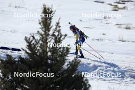 08.03.2024, Soldier Hollow, United States of America (USA): Mona Brorsson (SWE) - IBU World Cup Biathlon, sprint women, Soldier Hollow (USA). www.nordicfocus.com. © Manzoni/NordicFocus. Every downloaded picture is fee-liable.