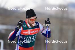 06.03.2024, Soldier Hollow, United States of America (USA): Aleksandr Starodubets (KOR) - IBU World Cup Biathlon, training, Soldier Hollow (USA). www.nordicfocus.com. © Manzoni/NordicFocus. Every downloaded picture is fee-liable.