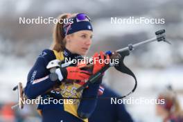 07.03.2024, Soldier Hollow, United States of America (USA): Michela Carrara (ITA) - IBU World Cup Biathlon, training, Soldier Hollow (USA). www.nordicfocus.com. © Manzoni/NordicFocus. Every downloaded picture is fee-liable.
