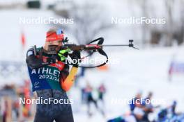 06.03.2024, Soldier Hollow, United States of America (USA): Danilo Riethmueller (GER) - IBU World Cup Biathlon, training, Soldier Hollow (USA). www.nordicfocus.com. © Manzoni/NordicFocus. Every downloaded picture is fee-liable.